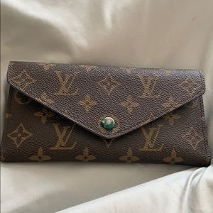 Brown leather wallet